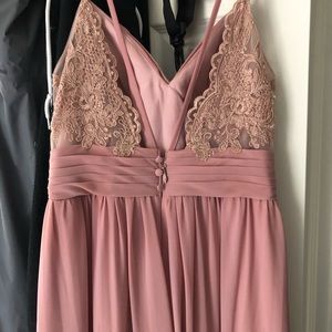 Dusty Rose Azazi dress